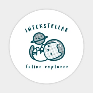 interstellar feline explorer Magnet